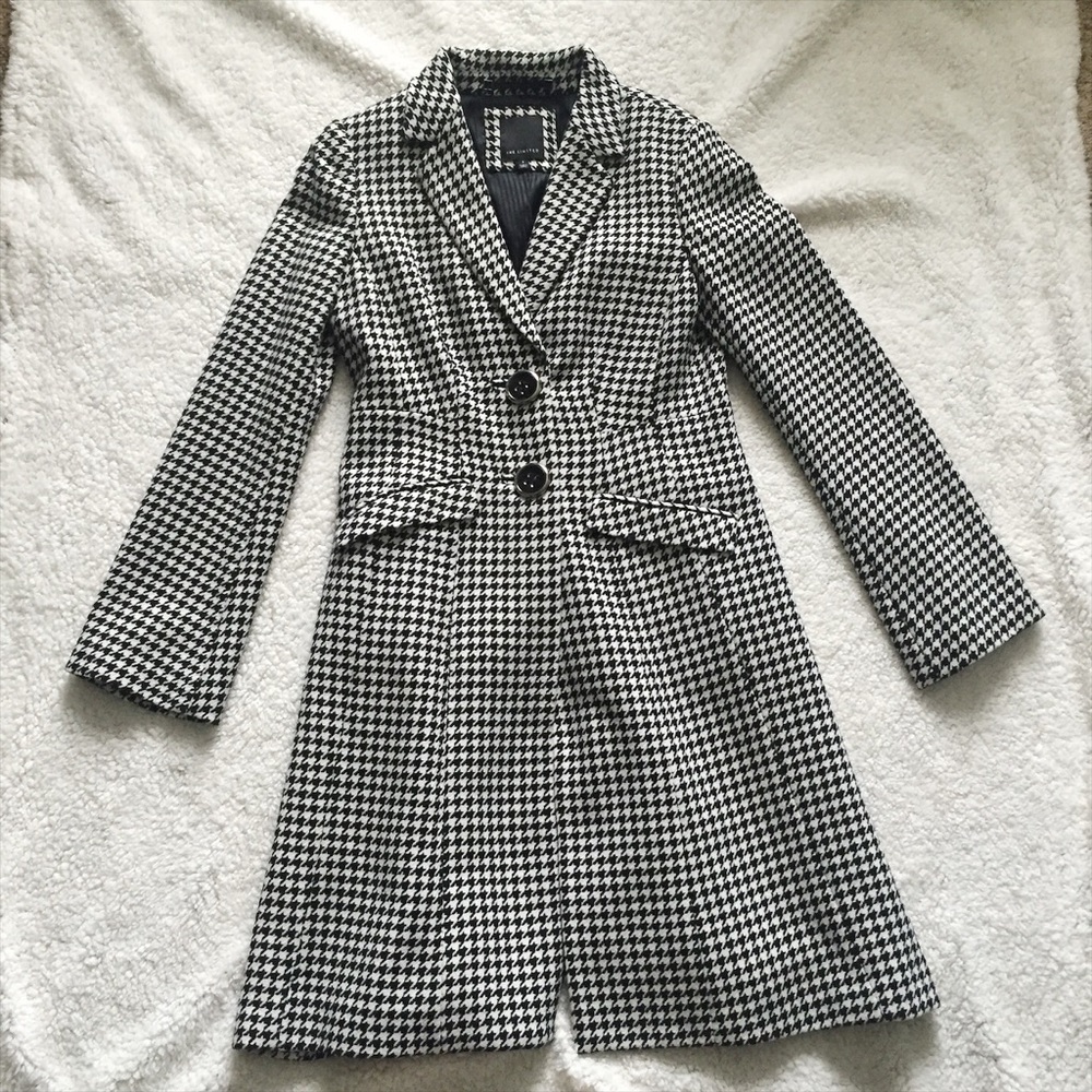 The Limited Houndstooth Coat